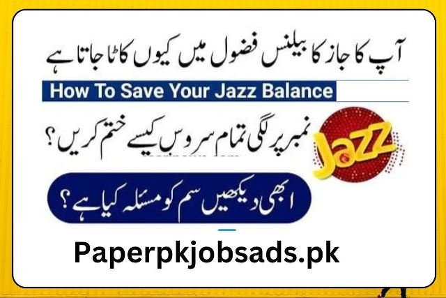 Jazz Balance Save Code - How to save jazz balance while using internet